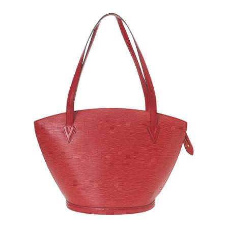 Louis Vuitton Vintage Pre-owned 81302 LV Saint-Jacques Shopping Rød, Dame Vintage Tasker, Størrelse: ONE Size