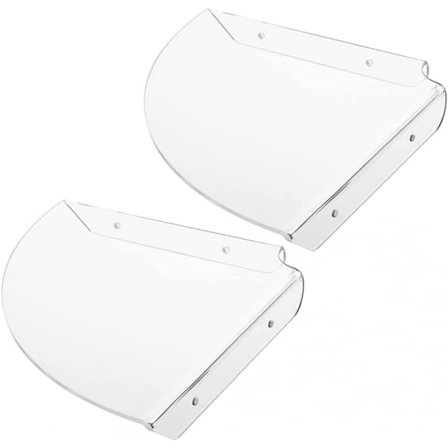 2 kpl kaiutinjalusta seinäkiinnitys kulmahylly kulmahylly työpöydälle kaiuttimet työpöydän säilytyshylly seinälle kiinnitetyt kaiuttimet kelluva 