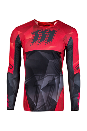 Camiseta de Cross 111Racing 111.1 Rojo infierno M