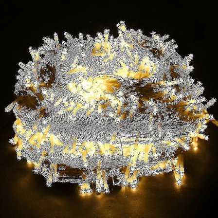 50m 100m 200m 300m 500m Jule LED-lyskæde Fe-lyskæde Udendørs-10m 100leds