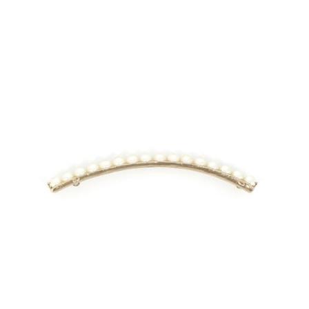 Chanel Vintage, Pre-owned Hair Accessory Bruin, Dames, Maat:ONE Size