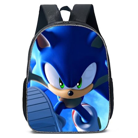 Cartoon Backpack Hedgehog Sonic Bag School Bag Kids