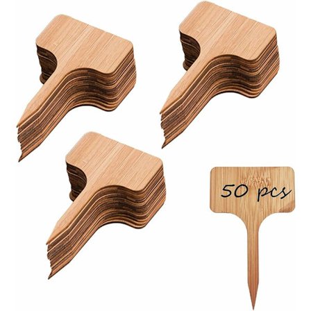 Bambusstænger til haveplanter 50 stk