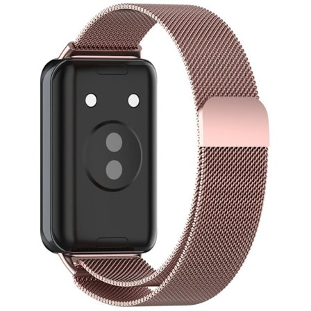 Honor Band 9 Smartwatch Band Metal Milanese Strap Replacement - Rosa Rose