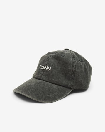 Pharma - Washed Logo Cap - Black