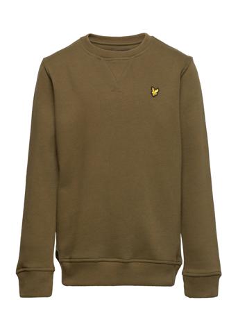 Classic Crew Neck Fleece Khaki Lyle & Scott Junior