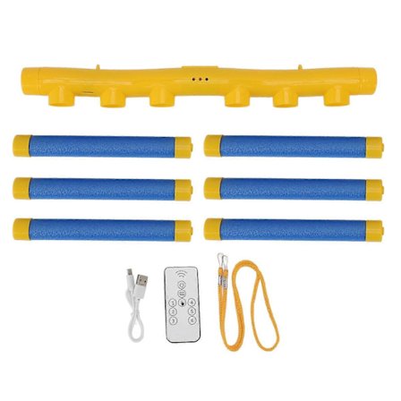 Högkvalitativt Hand Speed Challenge-spel Fallande pinnar Fångstspel Interaktiv hand-öga-koordination Träningsleksak för barn och vuxna Blå