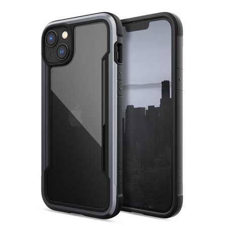 Raptic X-Doria Shield Case iPhone 14 pansrede deksel svart