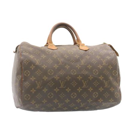Louis Vuitton Vintage, Pre-owned Speedy 35 Monogram Handbag Bruin, Dames, Maat:ONE Size