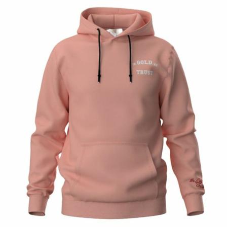 In Gold We Trust sweatshirt Orange, Herre Hættetrøjer