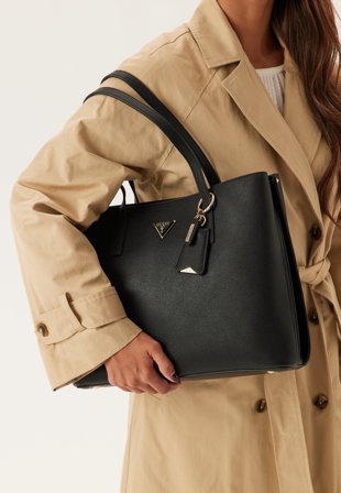 Guess Meridian II Girlfriend Tote Black Onesize