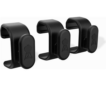 Weber-Works Verktygskrokar 3 st - Snap On-Weber Works verktøykroker, sett med 3-Barbecue-Grilltilbehør