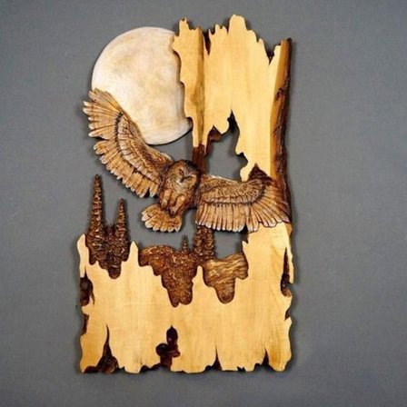 Skulptur Veggheng UGLE UGLE