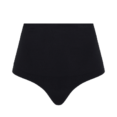 Chantelle Smooth Comfort High-Waisted Full Brief Underkläder Dam Svart XL