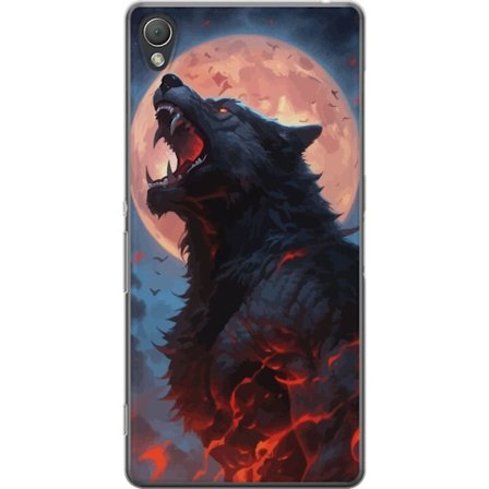 Mobilskal till Sony Xperia Z3 med Ylande varg