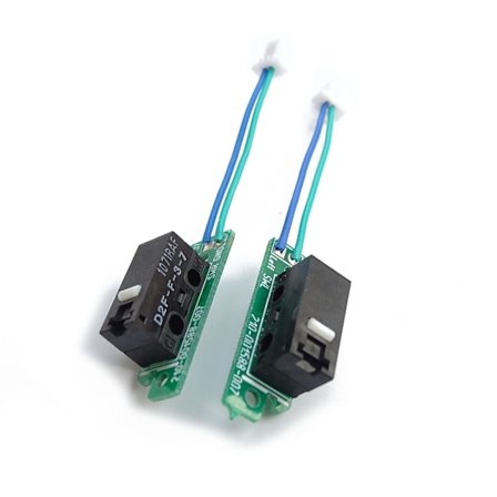 Spelmus Micro Switch-knappkort 80M HUANO Pink Dot /D2F-F-3-7/D2FC-F-K