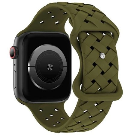 Beline Apple Watch (38/40/41mm) silikone vævet armbånd - Oliver