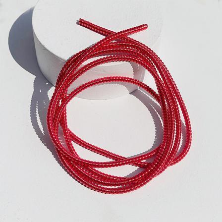 1,4m Fargetelefon Wire Cord Taubeskytter Fjærbeskyttelse Rop red