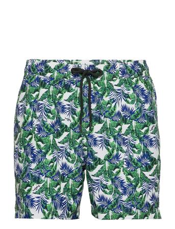 Borg Print Swim Shorts Badshorts Multi/mönstrad Björn Borg