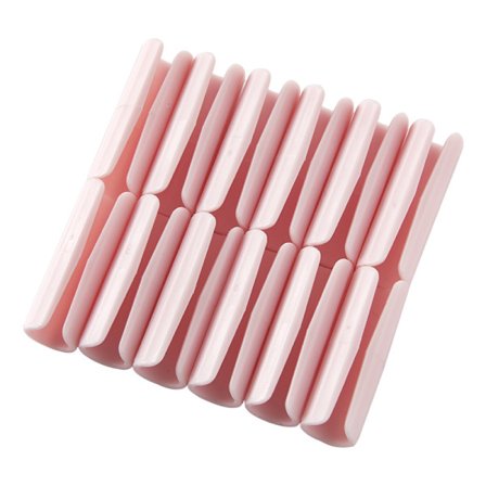 12 st tunga plastlakan clips gripper täcke sängklämma