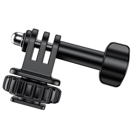 180° Justerbart Cold Shoe-feste med 1/4 skruehull for kameratilbehør