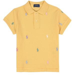 Kids - Ralph Lauren Yellow Branded Polo Shirt 5 Years - Tops - 5 years - Yellow - Mädchen