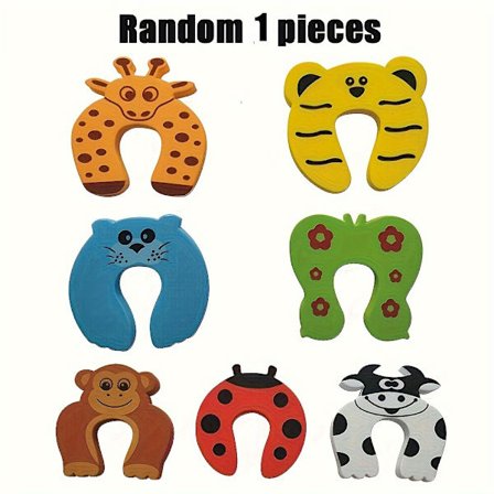 1/2/4 stk. Anti-klem dørstopper, sikkerhetsdør Carmen-klemme, dørstopper for barn, antikollisjonsdørverktøy, tegneserie antikollisjon anti-kla