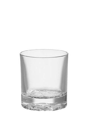 Orrefors Carat Double Old Fashioned Glas 28Cl 2-Pack Cocktail- & drinkglas Transparant