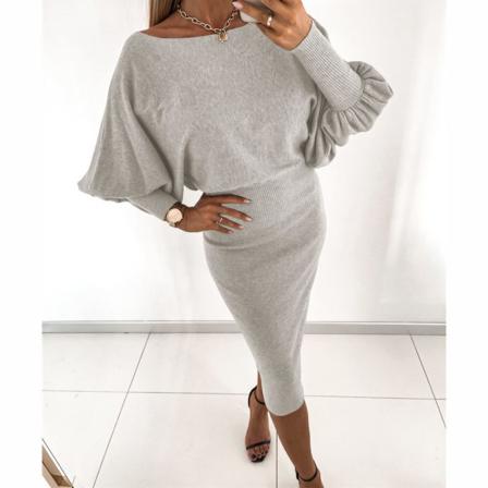 Fantastisk Festklänning Elastisk Långvarig Bodycon Elegant Dam Tu