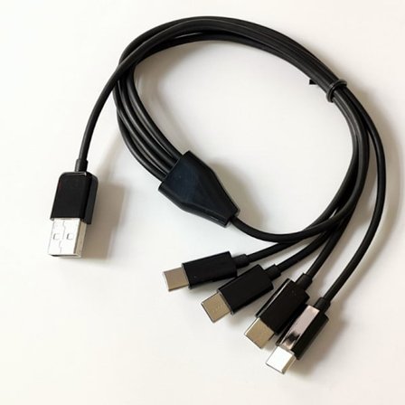 USB C Langt Opladerkabel Multi-Port Opladerkabel{hw}