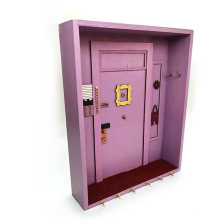 Friends Nøgleholder Hænger Hjem Lejlighed Dør