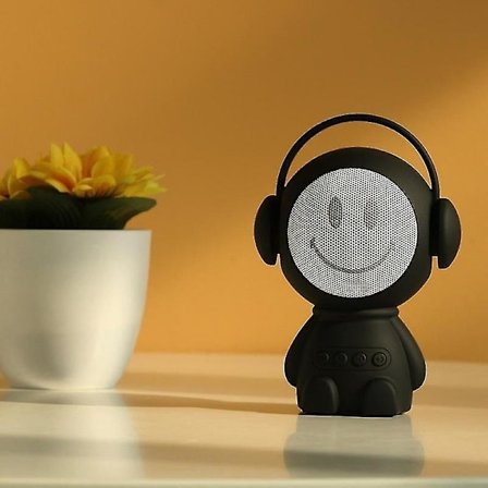 Bærbar Trådløs Bluetooth-høyttaler LED-høyttaler