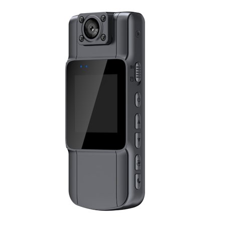 Bærbart kropskamera med magnetisk design 1080P video og lang batterilevetid for journalister og eventyrentusiaster