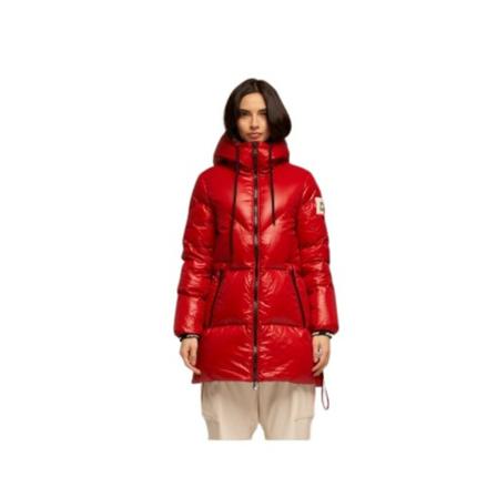 Afterlabel parka , Rood , Dames , Maat: S