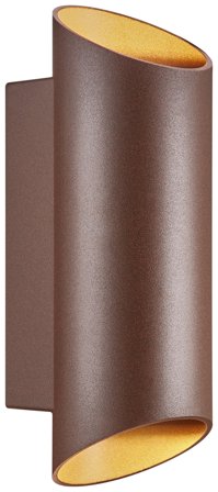Nordlux NICO Round 22 Vägglampa Rostbrun, Belysning