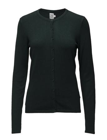 A8661, Milasz R-Neck Cardigan Strikkegenser Cardigan Grønn Saint Tropez