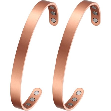 {XJ} St. Kobbermagnetarmbånd for menn og kvinner, 99,9 % rene kobberarmbånd, justerbare armbånd