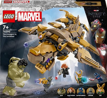 Lego Marvel Avengers mod Leviathan Legesæt 76290, Børn & Forældre, Motorik & Bevægelse, Klodser Og Stabletårne