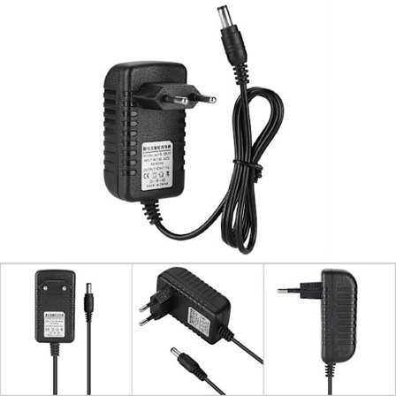 Flerlagsbeskyttelse 12,6V/1A Adaptiv Litiumbatterilader 100-240V Inngang - EU-plugg