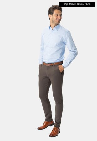 TeeShoppen The Original Performance Pants Byxor Herr Brun w31l34