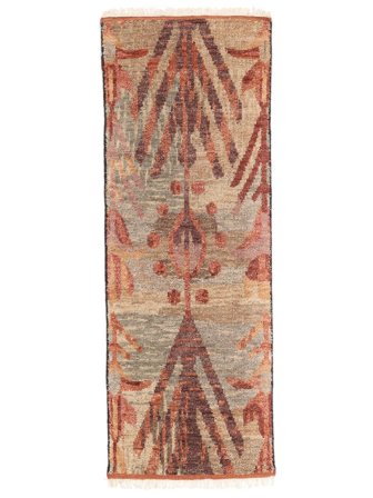 Abstract Klein Usak Indiaas Vloerkleed 76X208 Wol