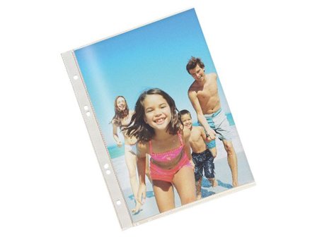 LYRECO Plastficka A5 präglad 0,08 100/fp - Lyreco - Kontorsmaterial - Mappar och plastfickor - Plastfickor - Signal