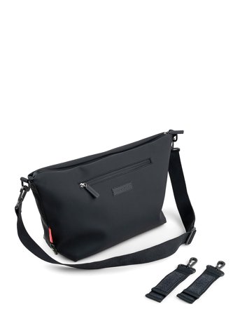 Done by Deer Stroller Bag Black - Black - ONE SIZE