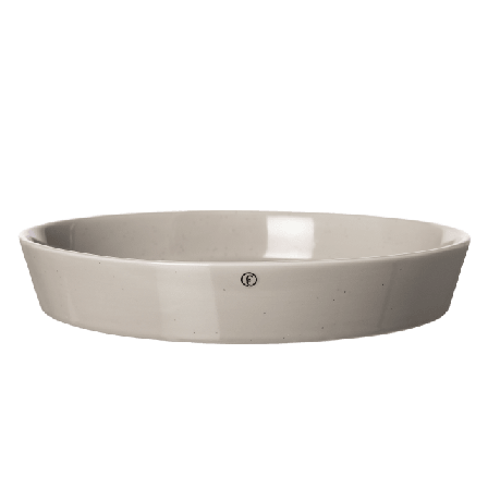 ERNST Ugnsform porslin Ugnsformar Grå d28 h4,7