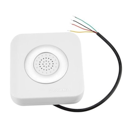 Tbest Dörrklocka 12V Trådbunden Dörrklocka Hemåtkomstkontrollsystem Stöder Dörrklocksignal