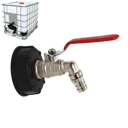 Vattensystem Passande Tankadapter Ventil Kran Slanganslutning