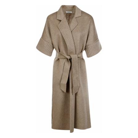 Max Mara, Belted Coats Beżowy, Kobieta, Rozmiar: M