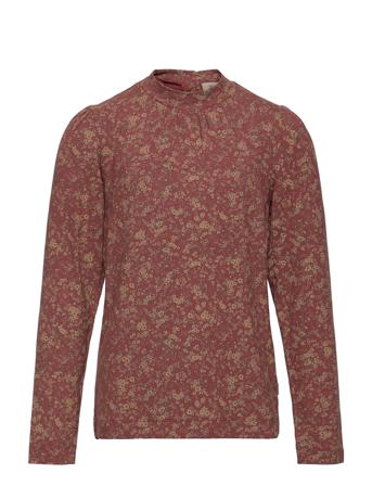 T-Shirt Esther Patterned Wheat