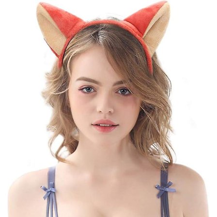 Plysj Reveører Hårbøyle - Halloween Jule Tema Fest Dyre Cosplay Kostyme Hårbøyle