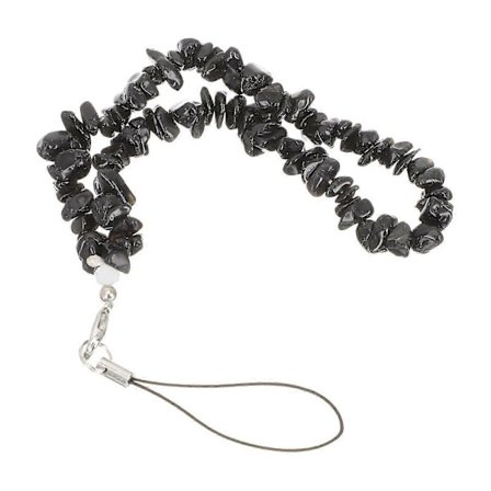 Telefonstropp med perler 21x1cm lettvekt for reise(h})